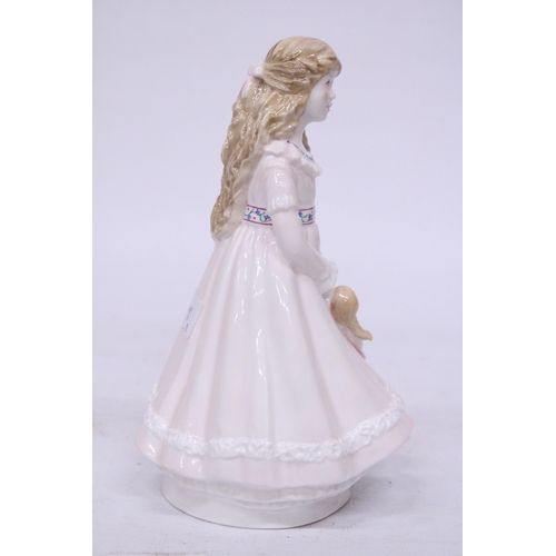 888A - A LIMITED EDITION ROYAL WORCESTER FIGURINE LIMITED EDITION NO. 754/5,000 