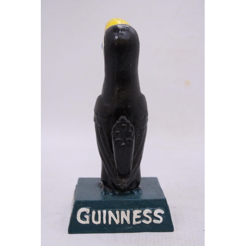 903 - A CAST GUINNESS TOUCAN, HEIGHT 19CM