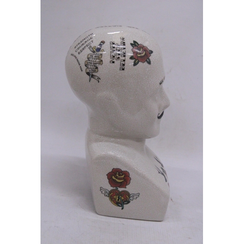 914 - A LARGE PHRENOLOGY HEAD