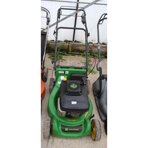 1161 - JOHN DEERE MOWER  NO VAT