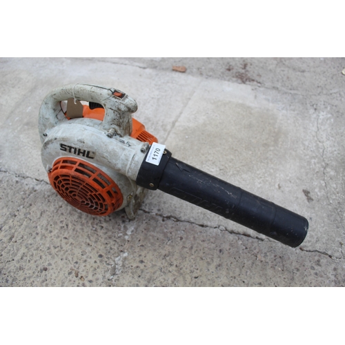 1170 - STIHL BLOWER BG 58C  NO VAT