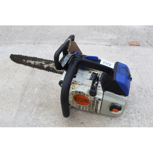 1172 - STIHL MS200T CHAINSAW  NO VAT