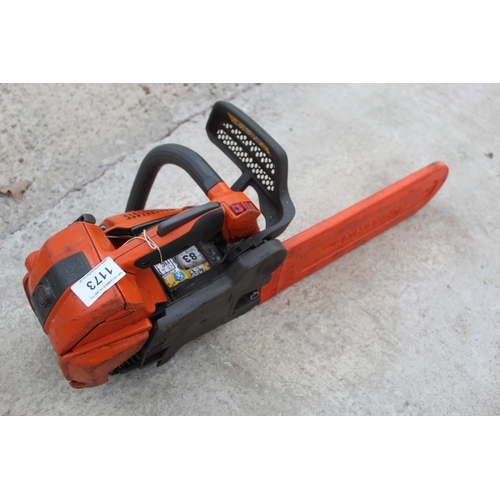 1173 - HUSQVARNA TS40 XP CHAINSAW  NO VAT