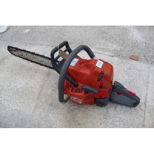 1174 - EFCO PRO MT6500 CHAINSAW  NO VAT