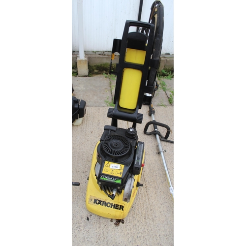 1176 - KARCHER PETROL JETWASH K3300GS  NO VAT