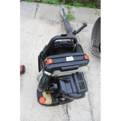 1188 - ECHO BACK PACK BLOWER  NO VAT