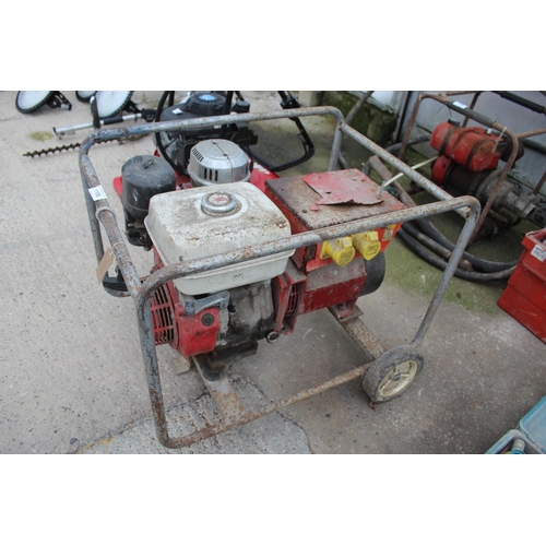 1195 - HONDA GENERATOR  NO VAT