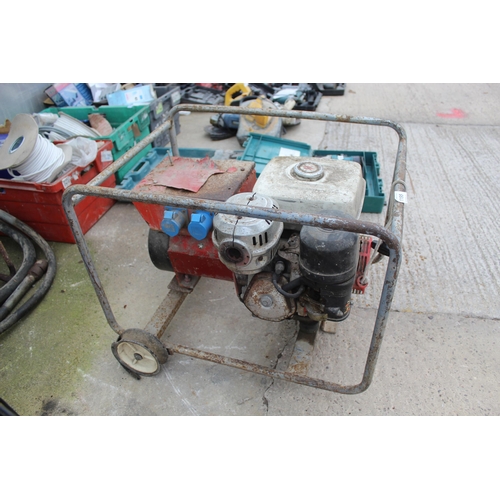 1195 - HONDA GENERATOR  NO VAT