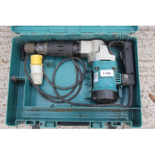 1196 - 2 MAKITA BREAKER DRILL  NO VAT