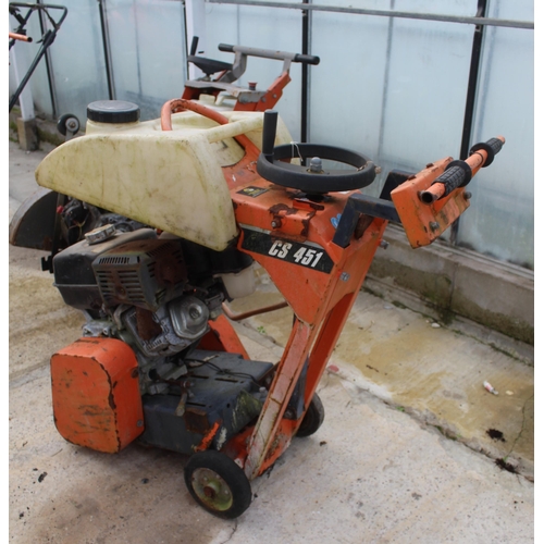 1 - CLIPPER CS451 FLOOR SAW  NO VAT