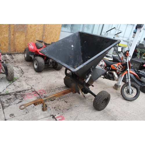 116 - A QUAD FERTILISER SPREADER - NO VAT