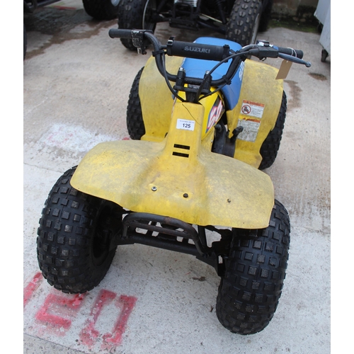 125 - SUZUKI LT50 QUAD - NO VAT