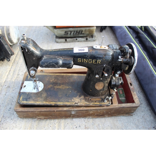 360 - SINGER SEWING MACHINE  NO VAT