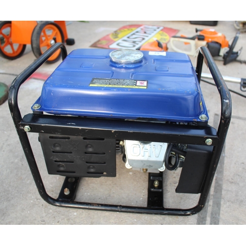 52 - PETROL 240 GENERATOR  NO VAT