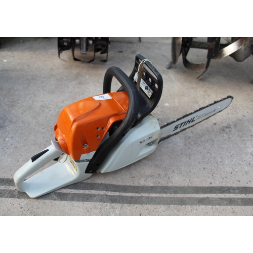 62 - STIHL CHAINSAW MS 231  NO VAT