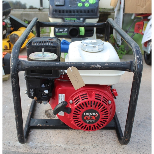 67 - HONDA GENERATOR 110V AND 240 V  NO VAT