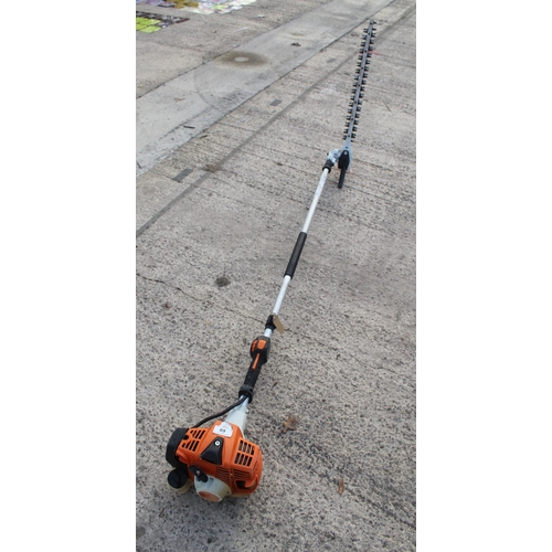 69 - STIHL POLE HEDGECUTTER HL 94  GOOD WORKING ORDER NO VAT