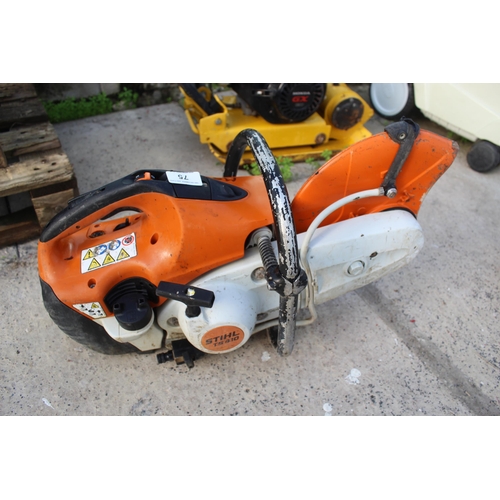 75 - STIHL TS K10  NO VAT