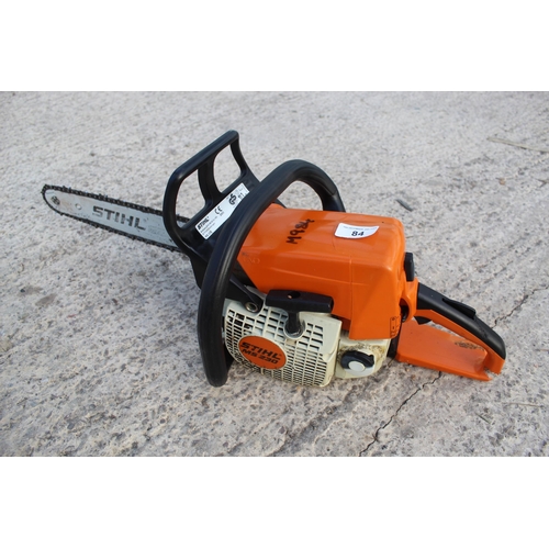 84 - STIHL MS 230 CHAINSAW  NO VAT