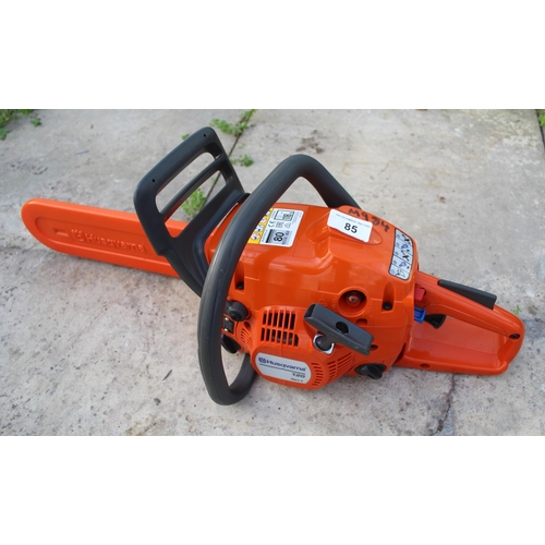 85 - HUSQVARNA 120 CHAINSAW  NO VAT