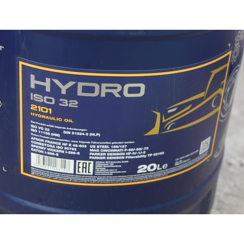 91 - NEW 20 LTR HYDRAULIC OIL  NO VAT