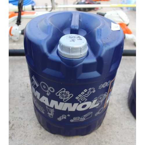 92 - 20 LTR HYDRAULIC OIL  NO VAT