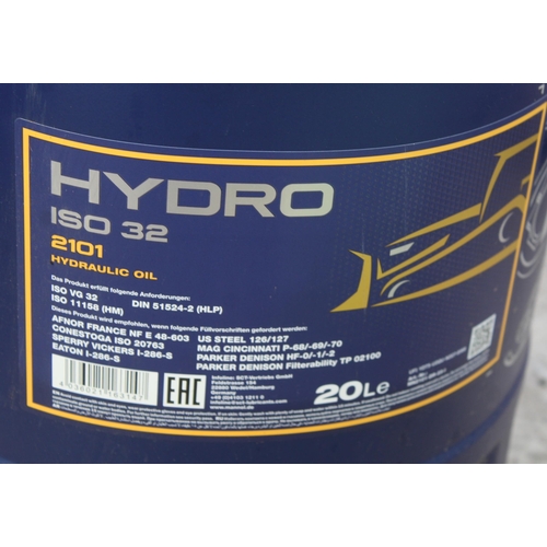 92 - 20 LTR HYDRAULIC OIL  NO VAT