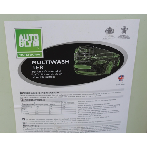 94 - A DRUM OF AUTO GLYM MULTI WASH TFR  NO VAT