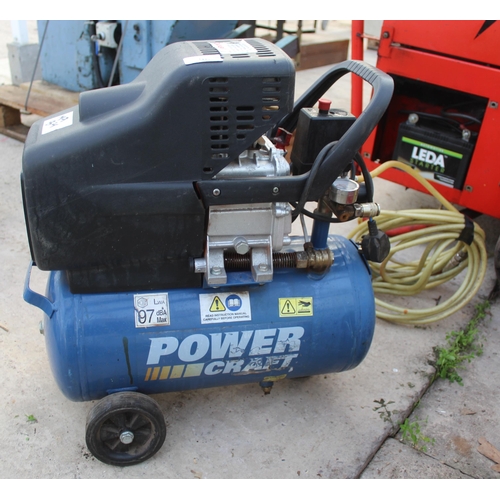 96 - POWER COMPRESSOR 240 V NO VAT