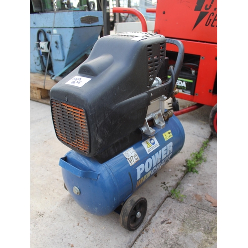 96 - POWER COMPRESSOR 240 V NO VAT