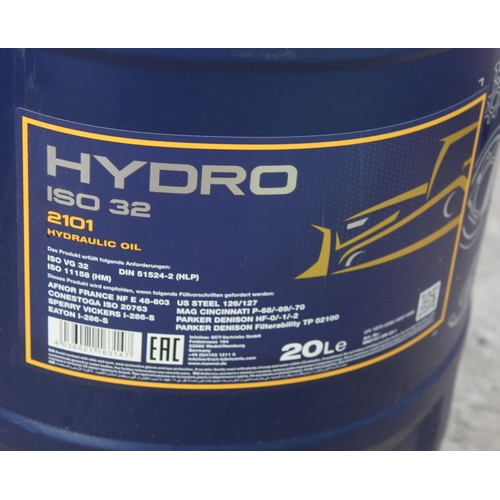 99 - 20 LTR HYDRAULIC OIL  NO VAT