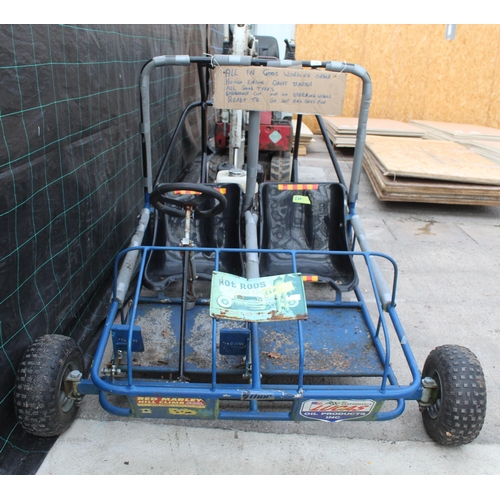 136 - 2 SEATER BUGGY IN GOOD WORKING ORDER  NO VAT