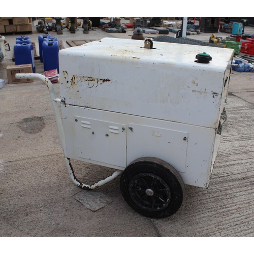 138 - STEPHILL 6 KVA DIESEL GENERATOR (NO KEY)  NO VAT