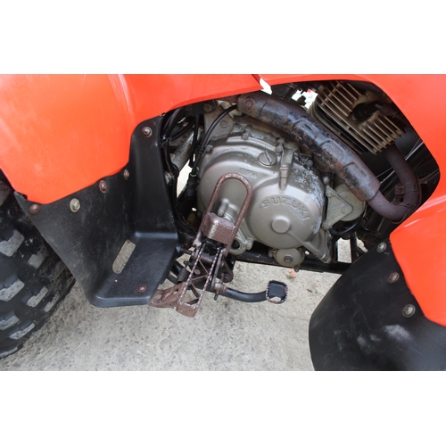 142 - A SUZUKI 150 QUAD BIKE  NO VAT