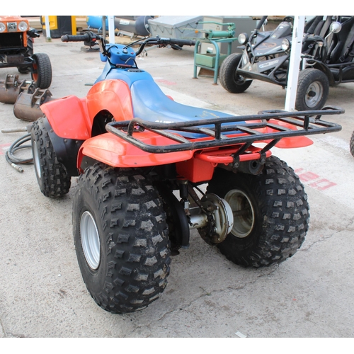 142 - A SUZUKI 150 QUAD BIKE  NO VAT