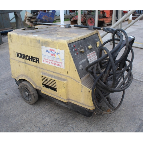 155 - KARCHER STEAM CLEANER JETWASH  + VAT