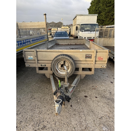 268 - NUGENT F4320H 14' TWIN AXLE FLATBED TRAILER S/N:0678   + VAT