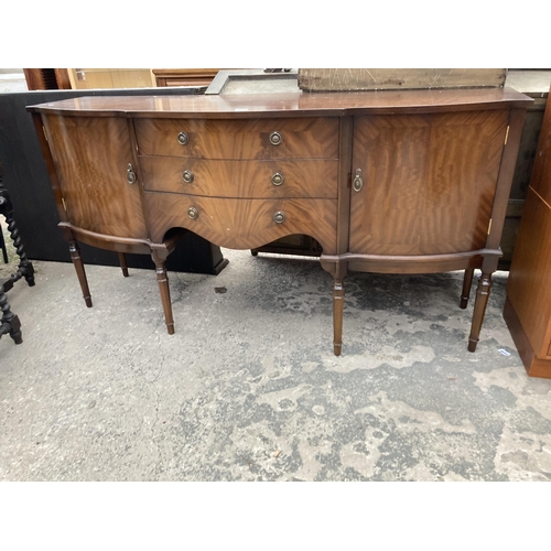 2565 - A MAHOGANY STRONGBOW FURNITURE REGENCY STYLE SIDEBOARD, 66