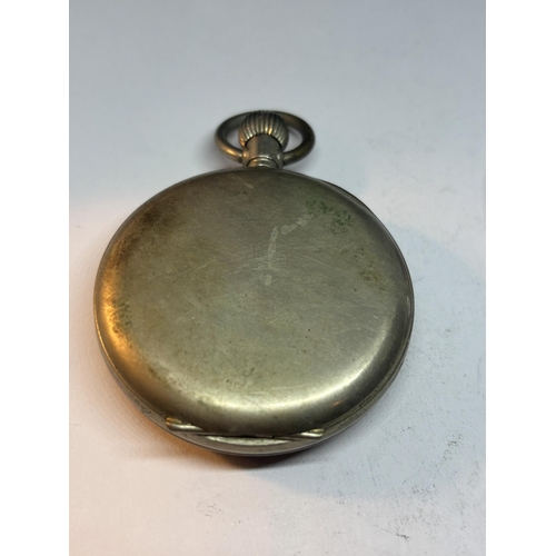 764 - TWO POCKET WATCHES ONE A SMITHS STOP WATCH WITH SUB DIAL