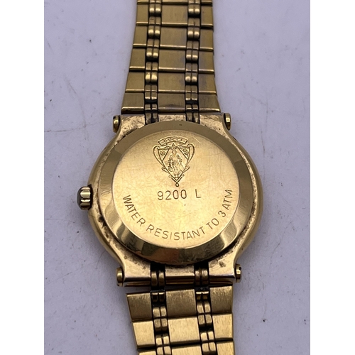 517 - A GUCCI LADIES QUARTZ WRIST WATCH REFERENCE 9200L