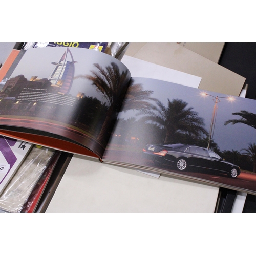 981 - SIX MAYBACH 62S DEALERS HARDBACK BROCHURES