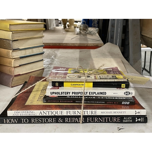 1210 - A QUANTITY OF BOOKS ON FURNITURE RESTORATION