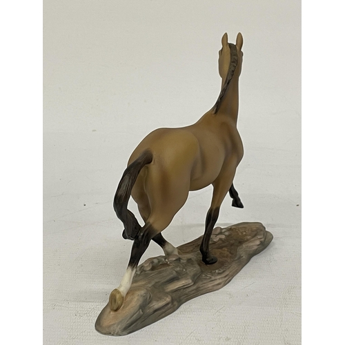 898 - A PORCELAIN FRANKLIN MINT INTERNATIONAL MUSEUM OF THE HORSE FROM THE GREAT HORSES OF THE WORLD COLLE... 