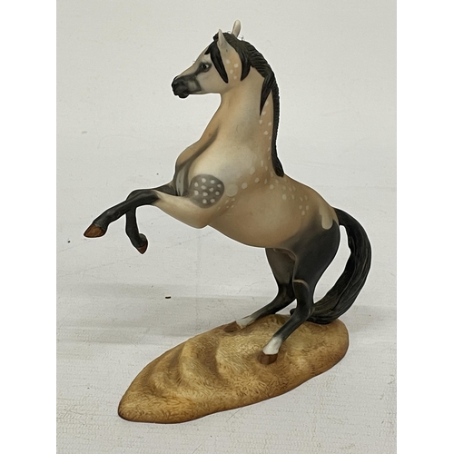 899 - A PORCELAIN FRANKLIN MINT INTERNATIONAL MUSEUM OF THE HORSE FROM THE GREAT HORSES OF THE WORLD COLLE... 