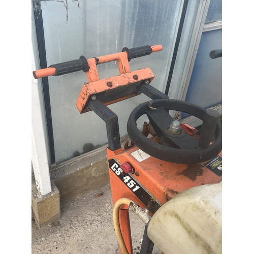 79 - A CLIPPER CS451 PETROL FLOOR SAW NO VAT