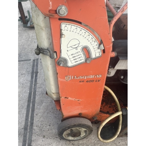 80 - A HUSQVARNA FS400 PETROL SAW FLOOR NO VAT