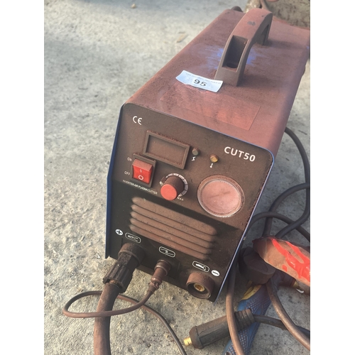 95 - A VEVOR CUT50 PLASMA CUTTER NO VAT