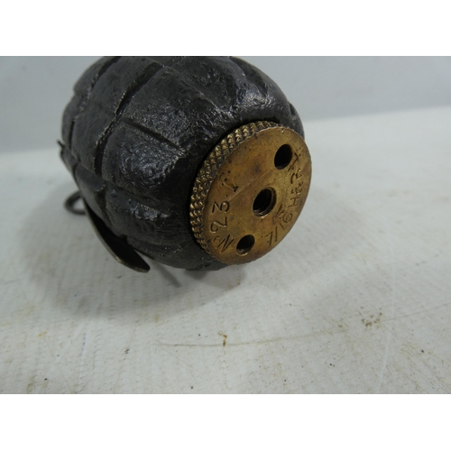 355 - A BRITISH WORLD WAR I, NO 231 MILLS GRENADE (INERT)