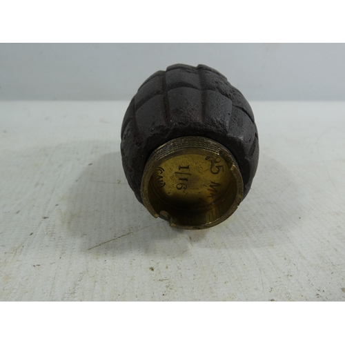 360 - A BRITISH WORLD WAR I NO. 5 MILLS GRENADE (INERT)