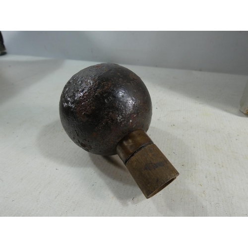 362 - AN IMPERIAL GERMAN WORLD WAR I GRENADE (INERT)